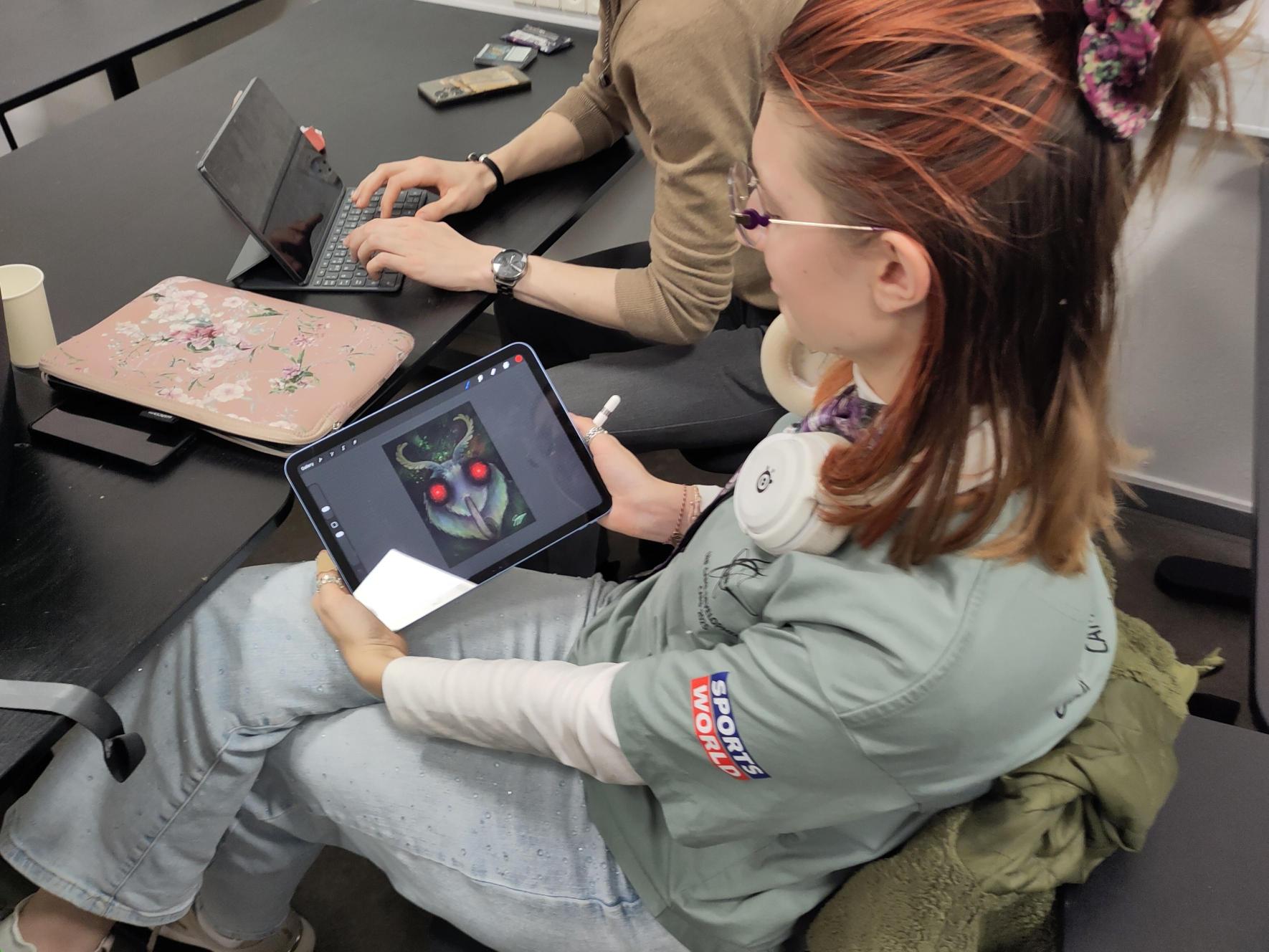 Future Game Makers Jam 2025: "Two Buttons", A game jam held between 3 different schools with 30+ contestants